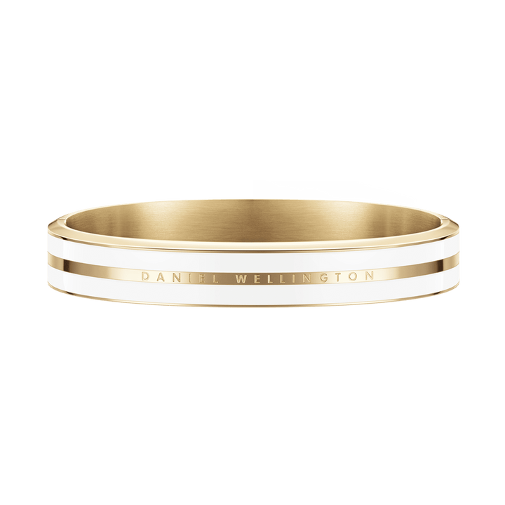 Emalie Infinite Gold Satin White