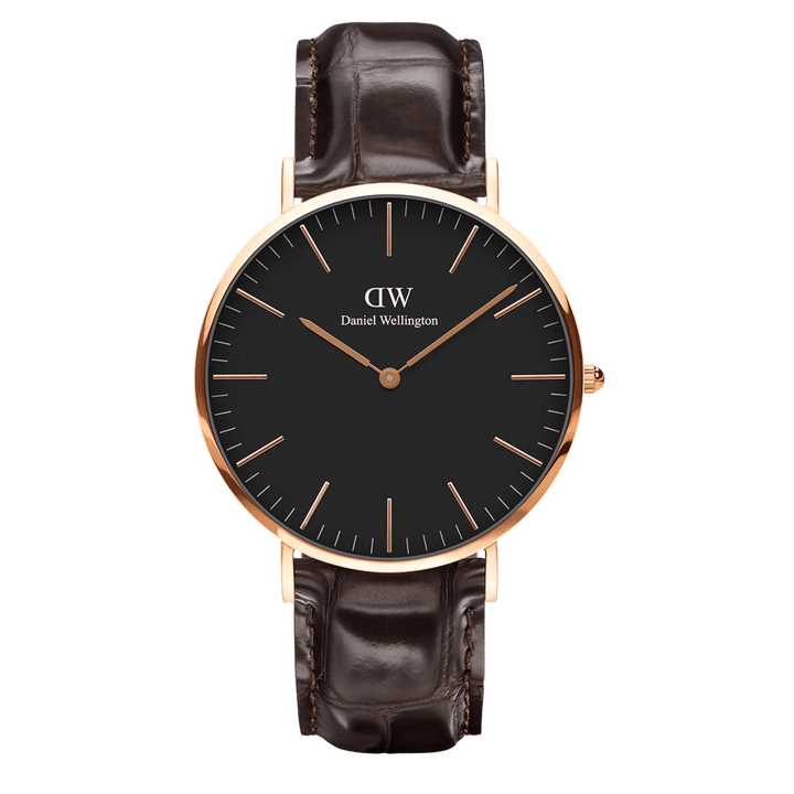 Classic York Black Rose Gold