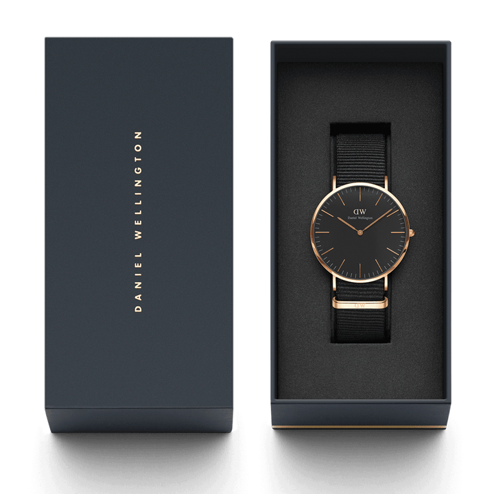 Classic Cornwall Black Rose Gold