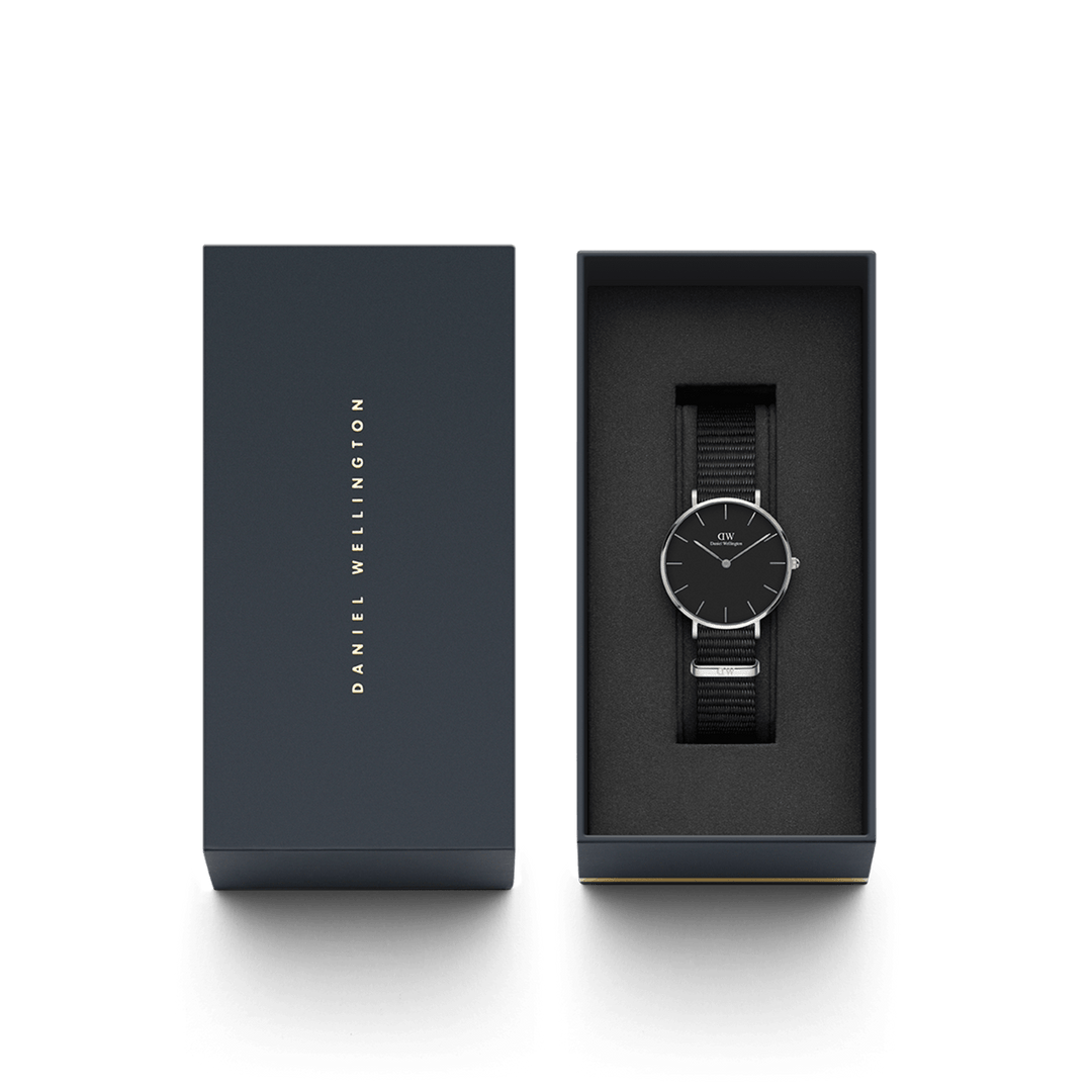 Petite Cornwall Black Silver