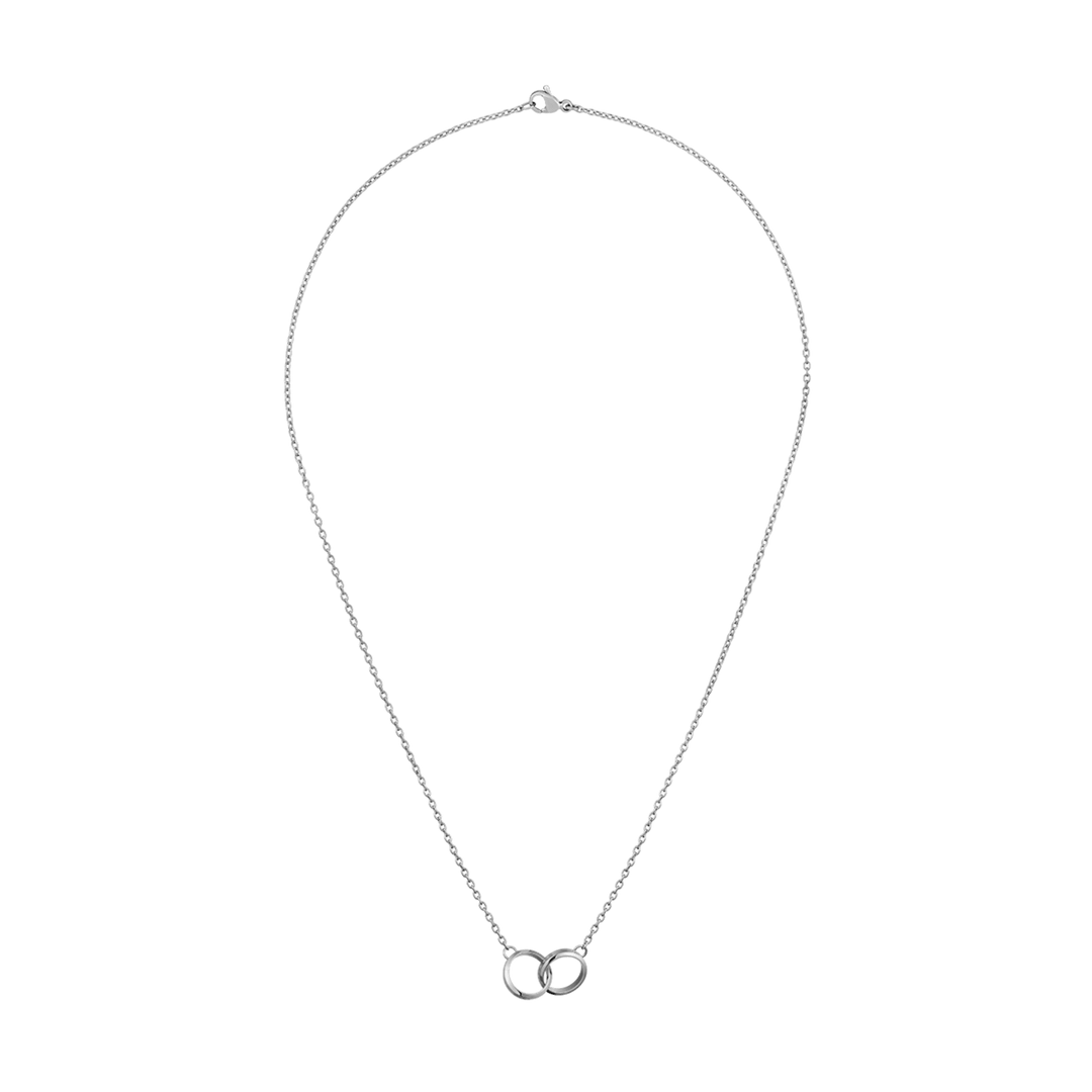 Elan Unity Necklace Silver