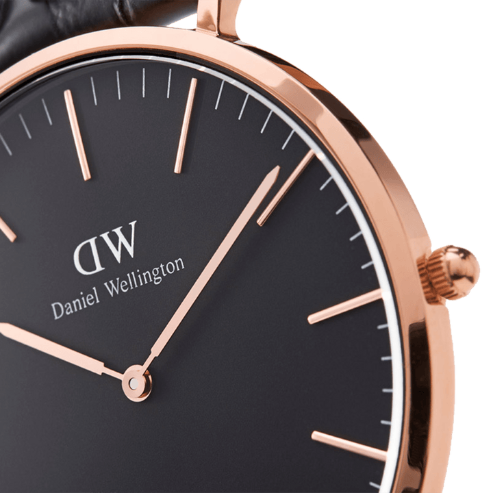 Classic Dover Black Rose Gold