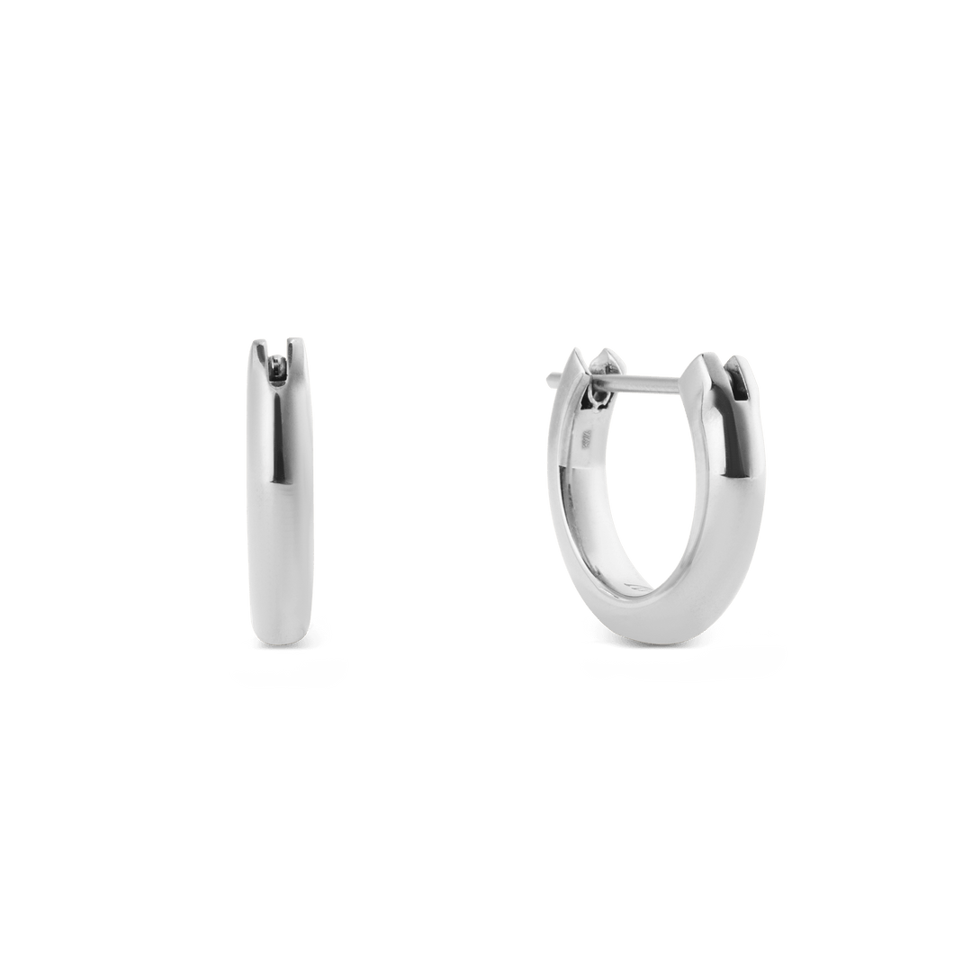 Arch Earring Silver 9mm
