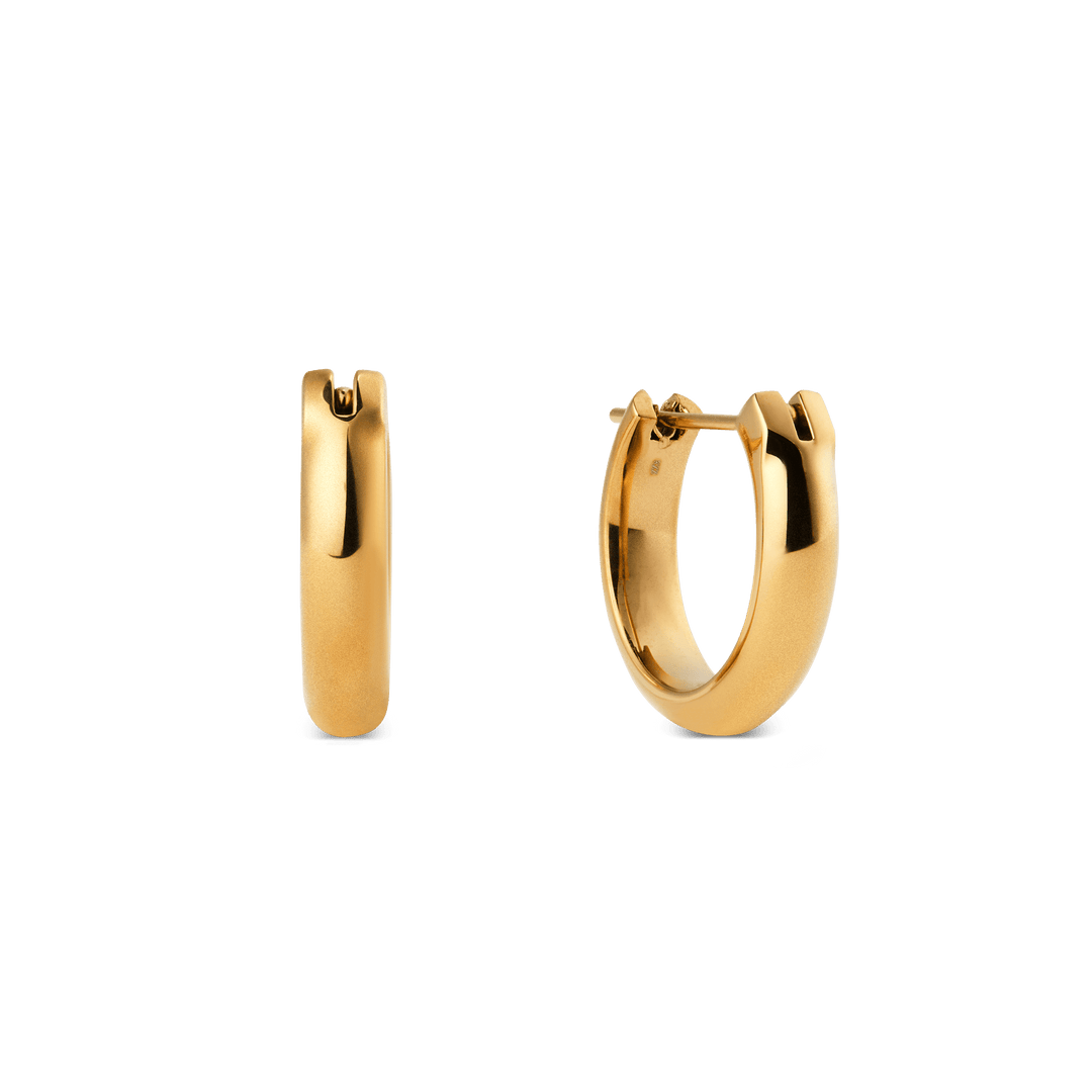 Arch Earring Gold 12mm