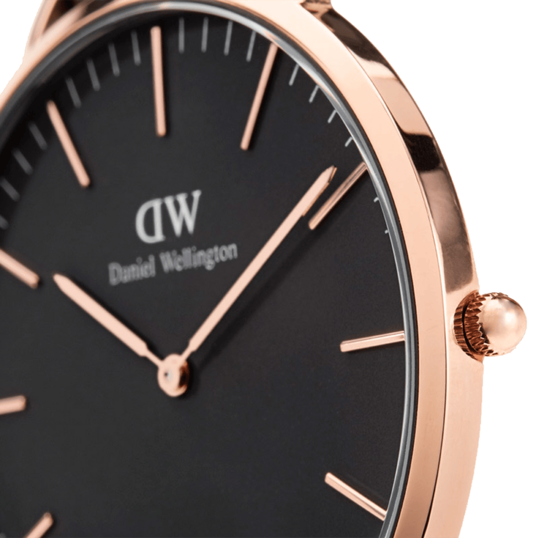 Classic Dover Black Rose Gold