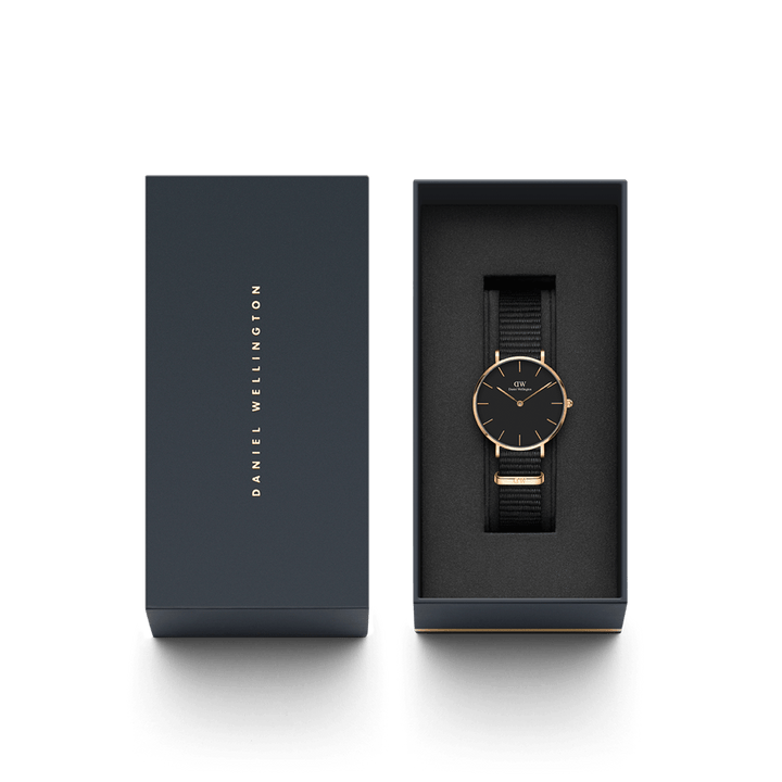 Petite Cornwall Black Rose Gold