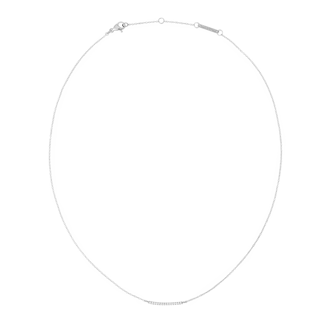 Mirelle Eternity Necklace Silver