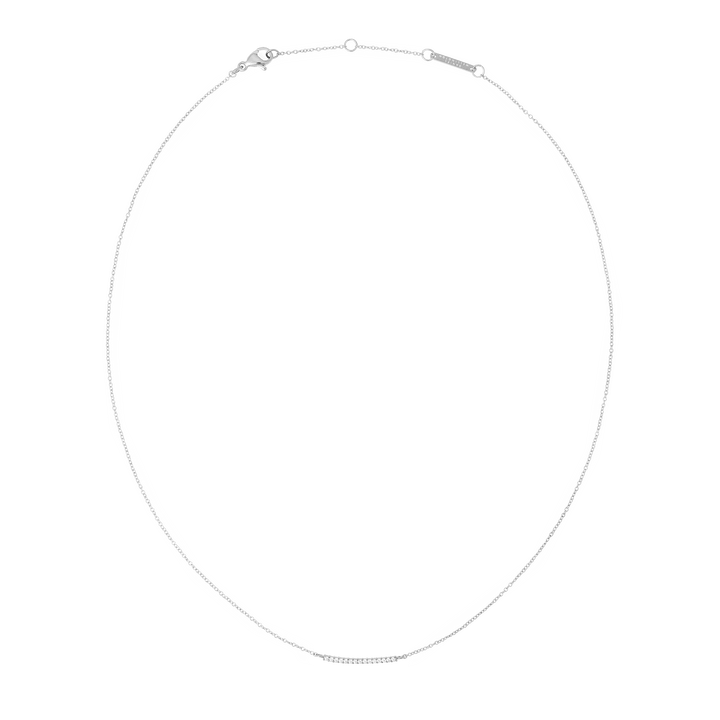 Mirelle Eternity Necklace Silver