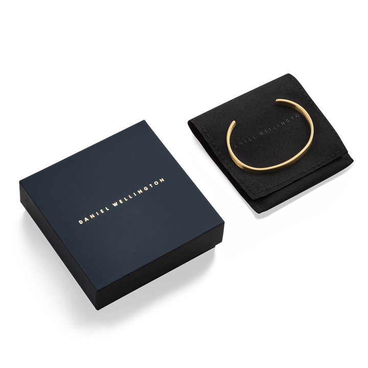 Line Cuff Brushed Gold