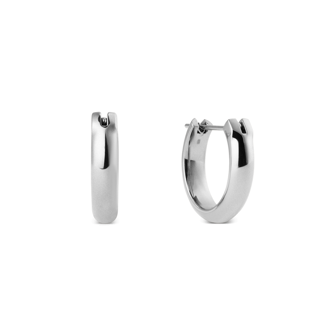 Arch Earring Silver 12mm
