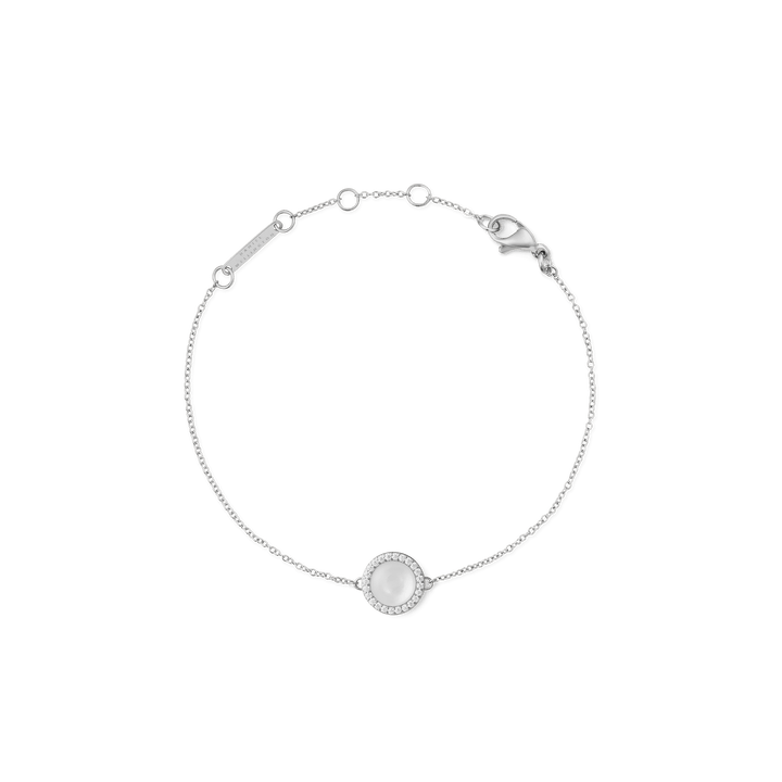 Audrey Bracelet Mother of Pearl Silver
