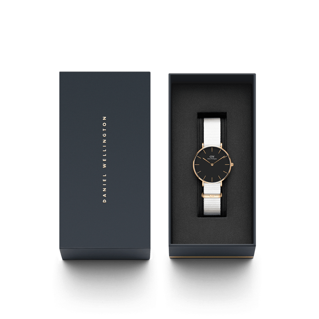 Petite Dover Black Rose Gold