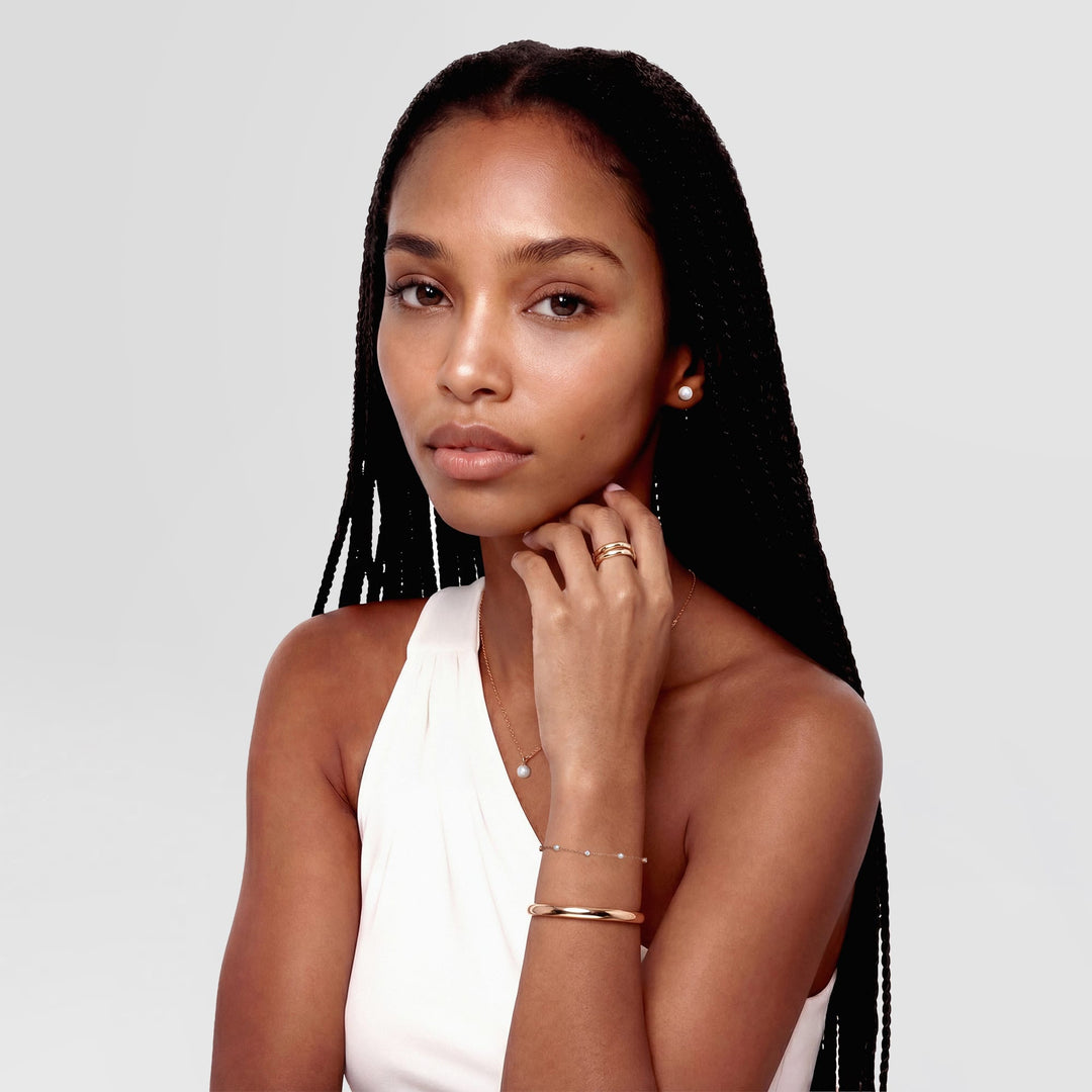 Arch Cuff Rose Gold 6mm