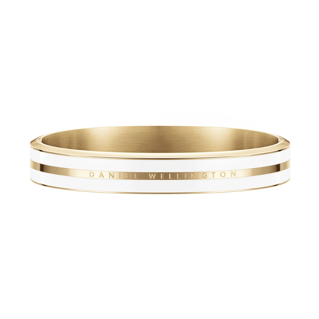 Emalie Infinite Gold Satin White