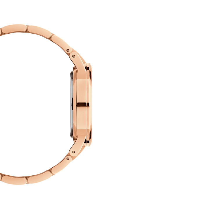 Iconic Link Black Rose Gold