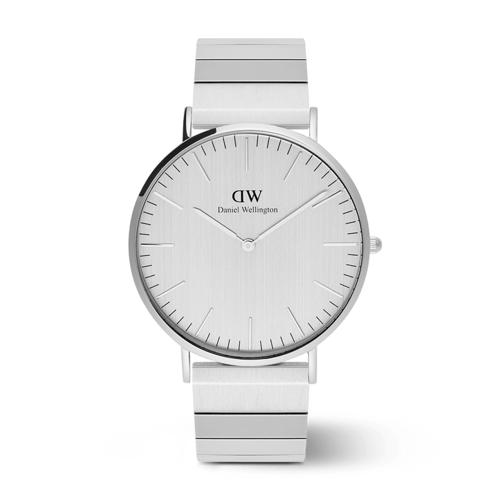 Classic Piano Link Silver Unitone