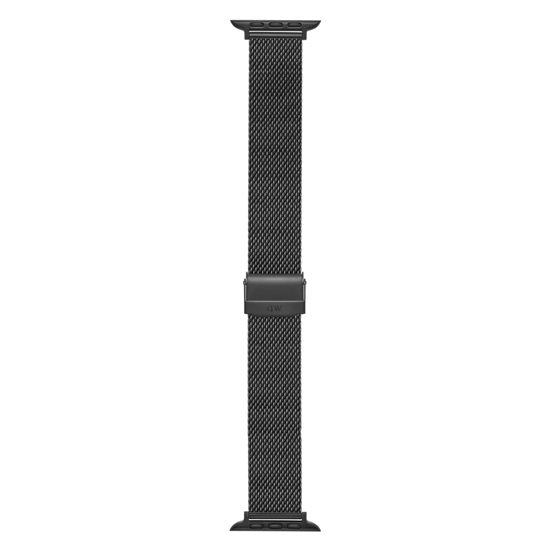 Smartwatch Strap Sandblasted Mesh Black