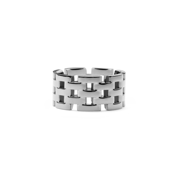5-Link Ring Silver
