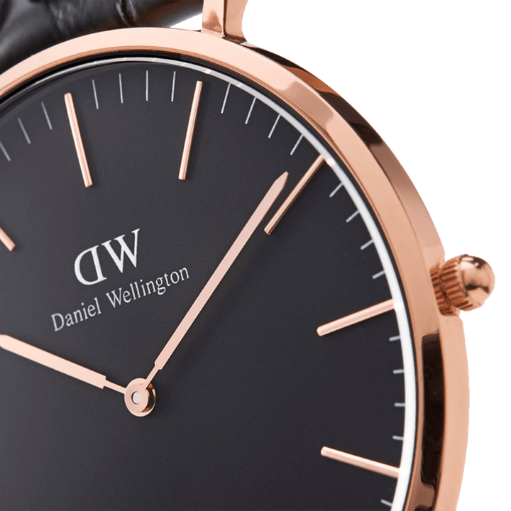 Classic Cornwall Black Rose Gold