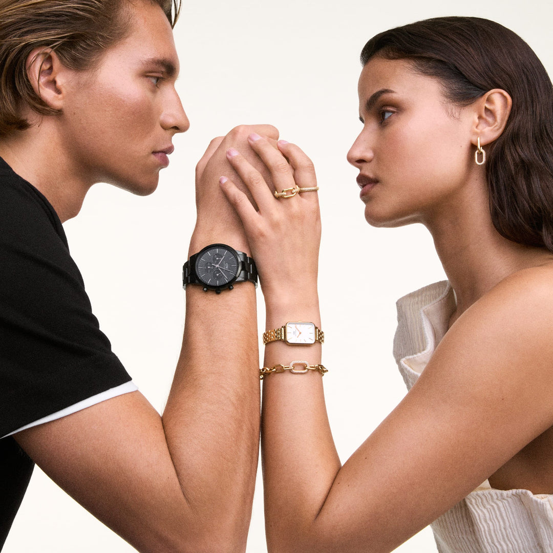 Iconic Chronograph Link Onyx B