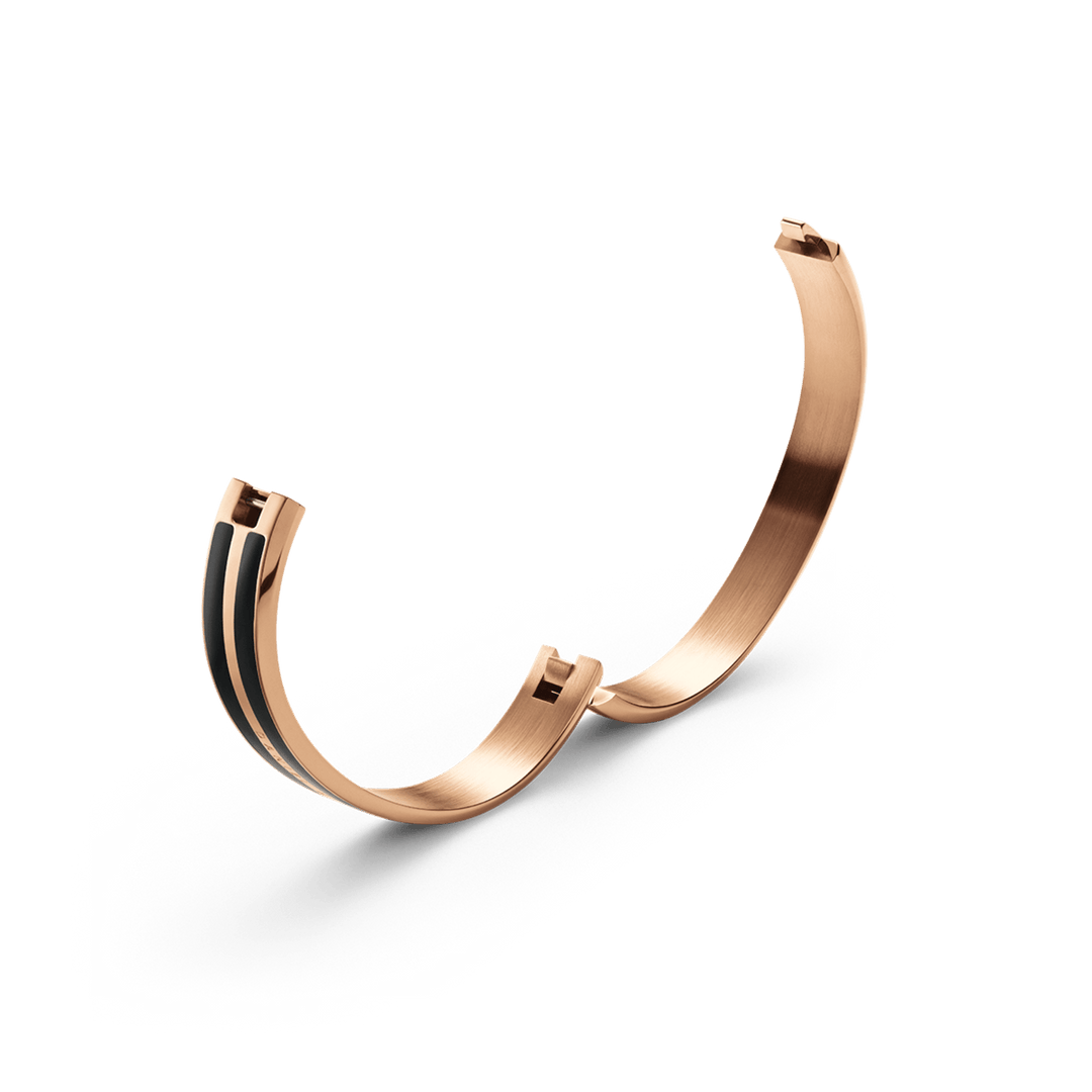 Emalie Infinite Rose Gold Black