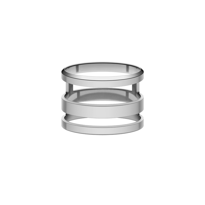 Elan Triad Ring Silver