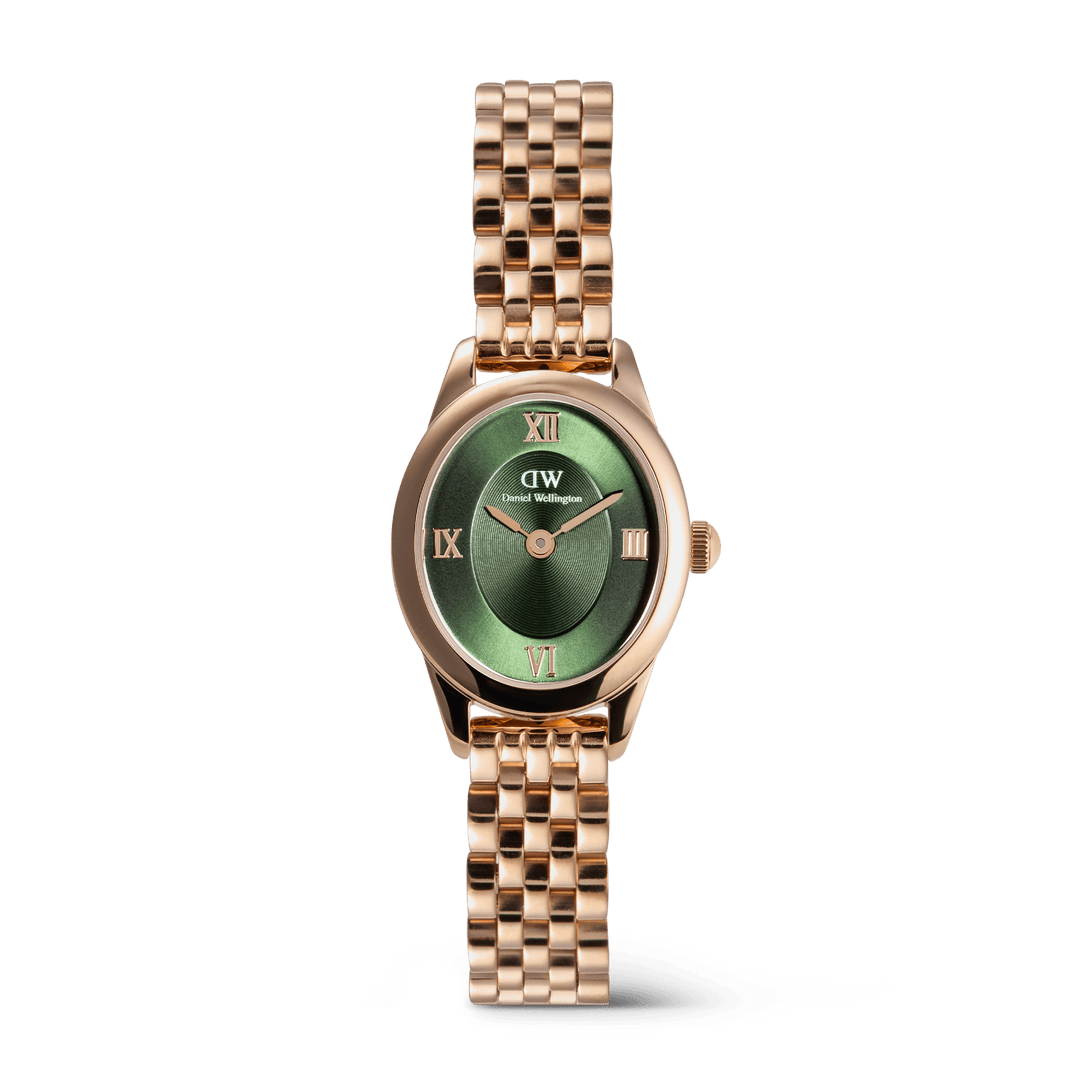 Ophelia Mini Emerald Rose Gold