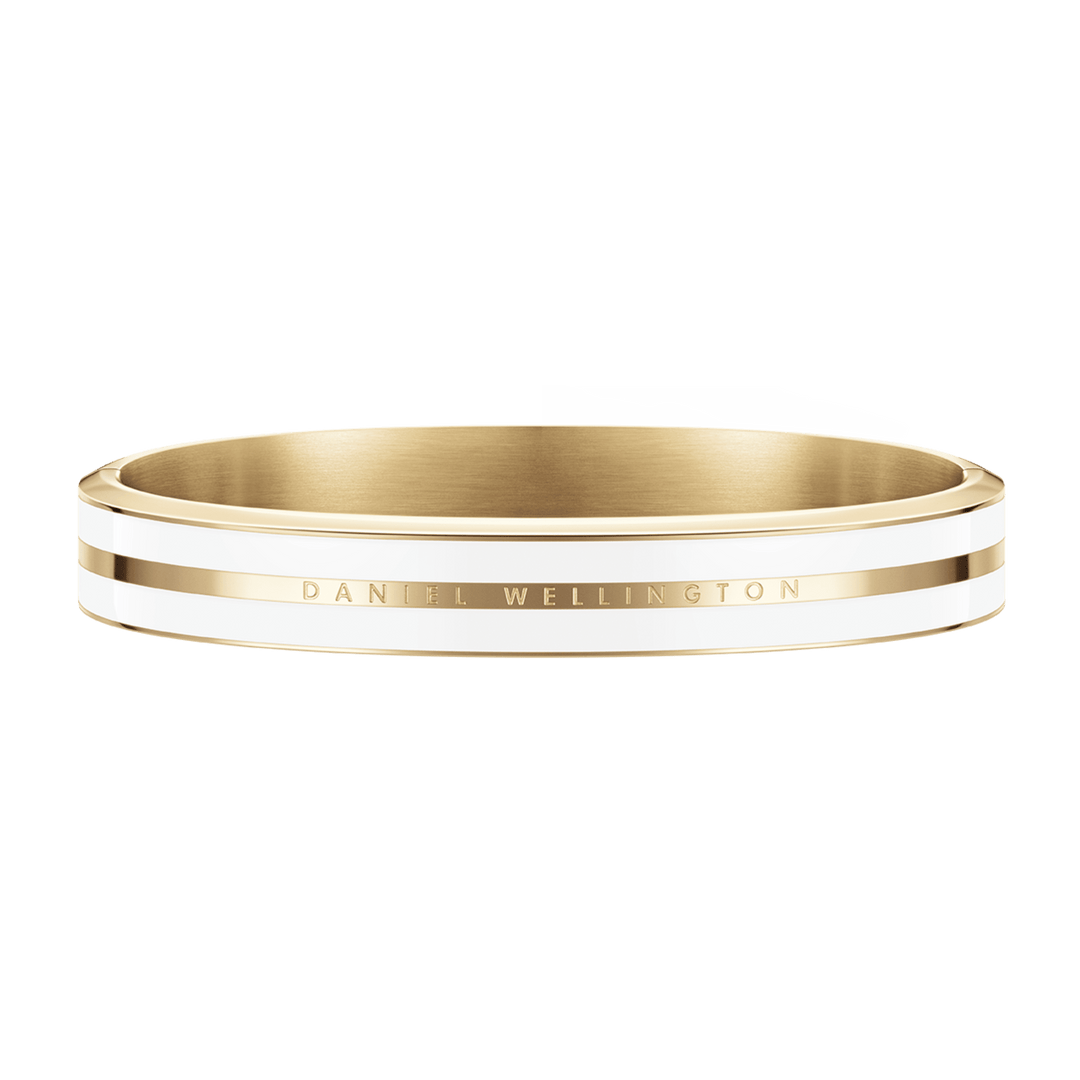 Emalie Infinite Gold Satin White