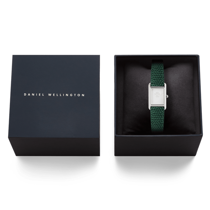 Bound Mini Green Lizard Silver