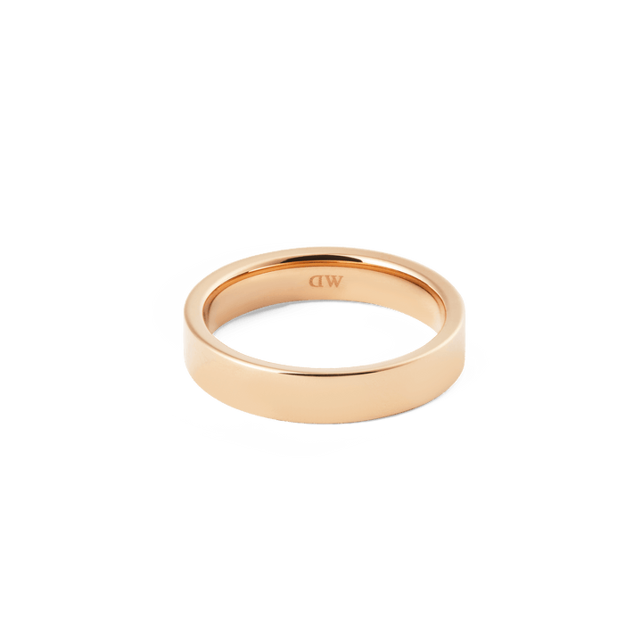 Line Ring Polished Rose Gold 4.5mm
