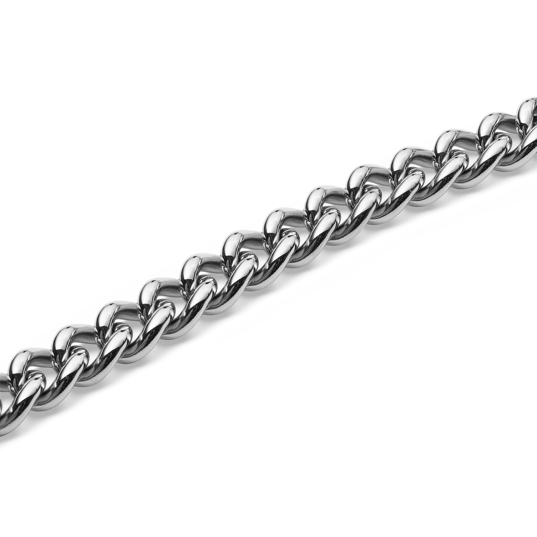 Chunky Chain Necklace Silver