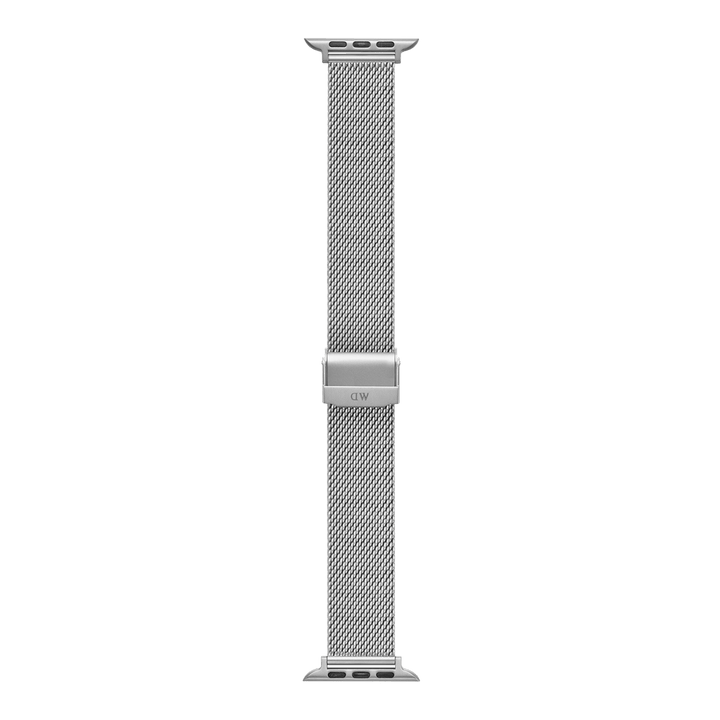 Smartwatch Strap Sandblasted Mesh Silver