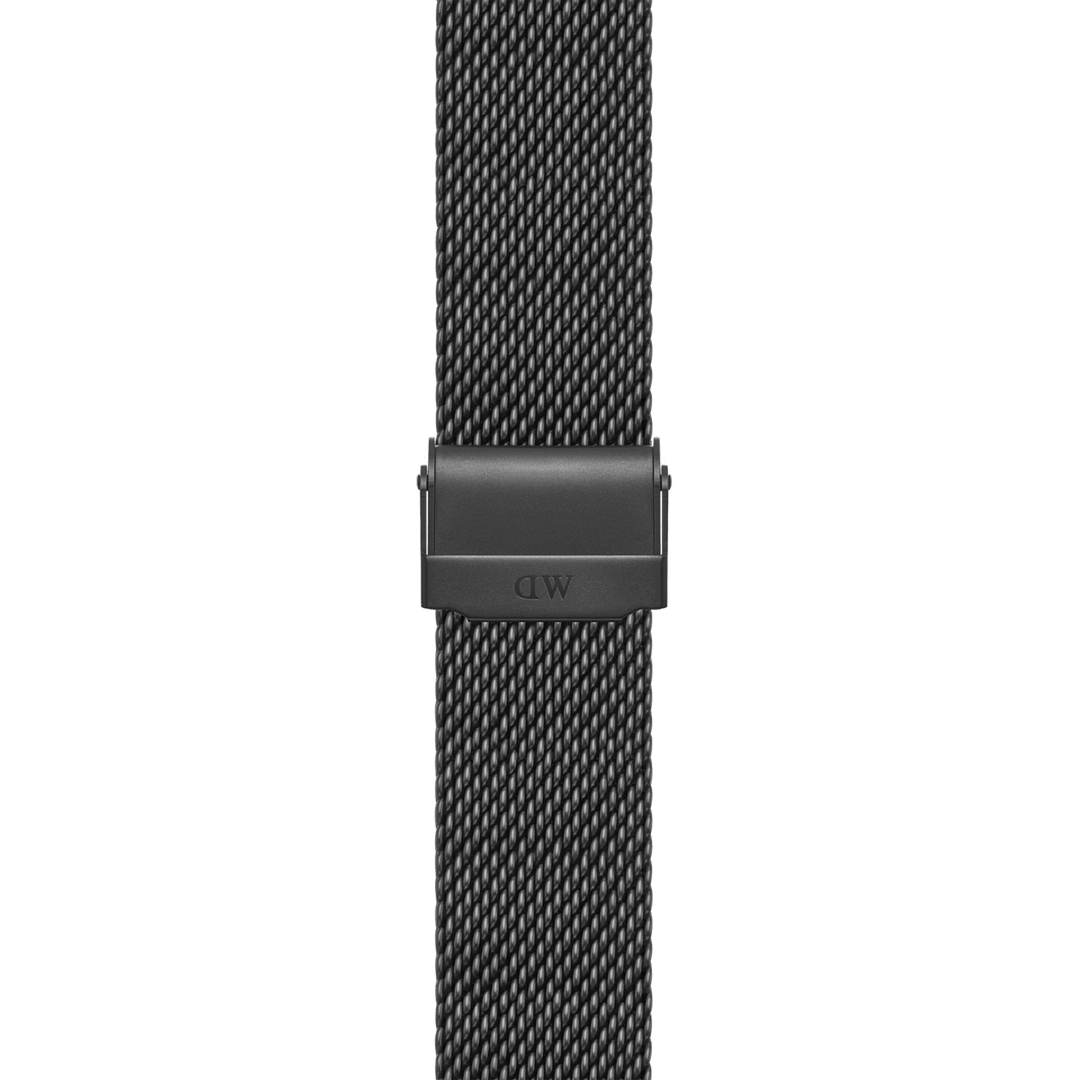 Smartwatch Strap Sandblasted Mesh Black