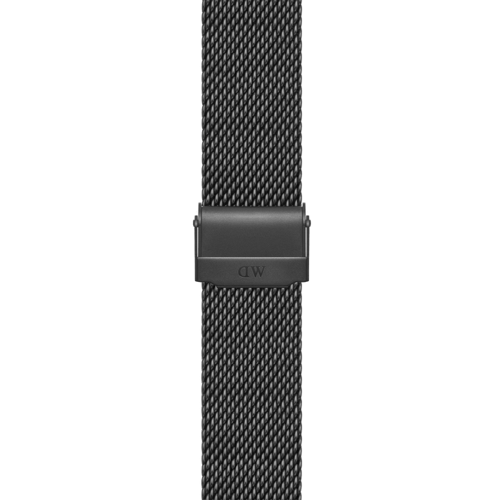 Smartwatch Strap Sandblasted Mesh Black
