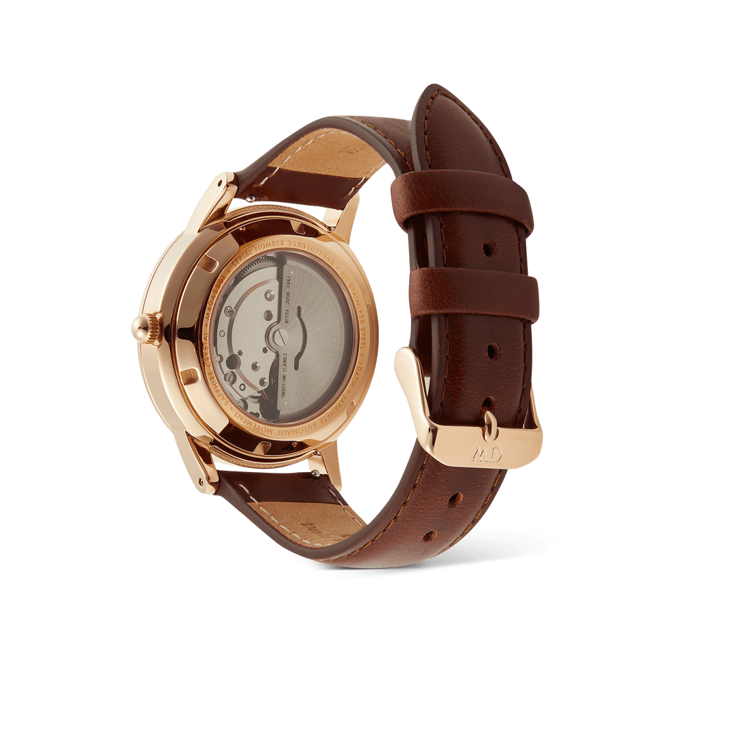 Iconic St Mawes Automatic Rose Gold