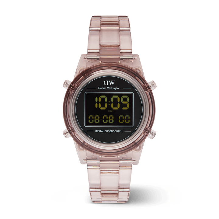 Retro Digital Dark Pink Dark Pink