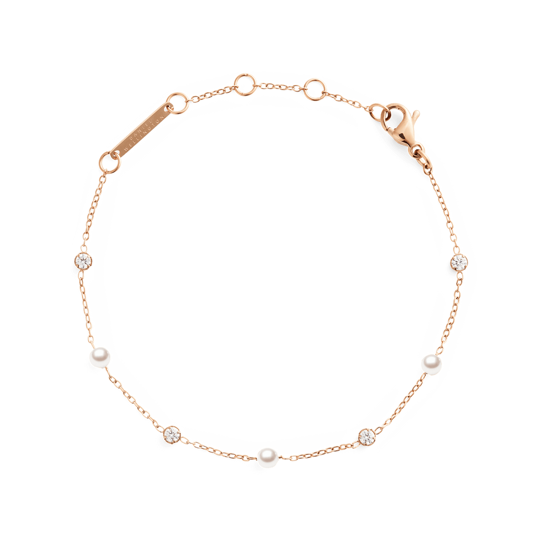 Pearl Bracelet Rose Gold
