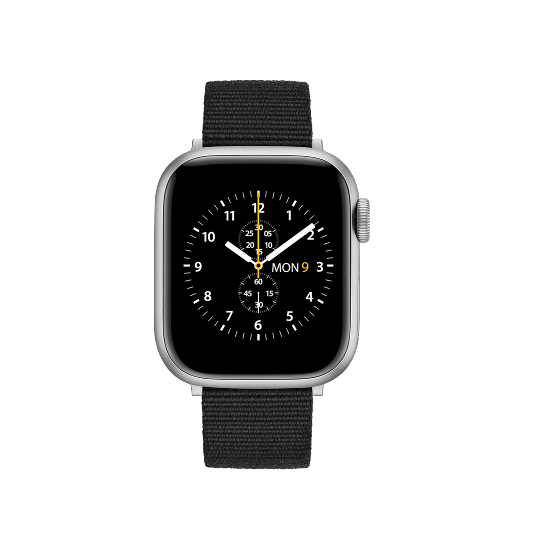 Smartwatch Strap Nato Silver