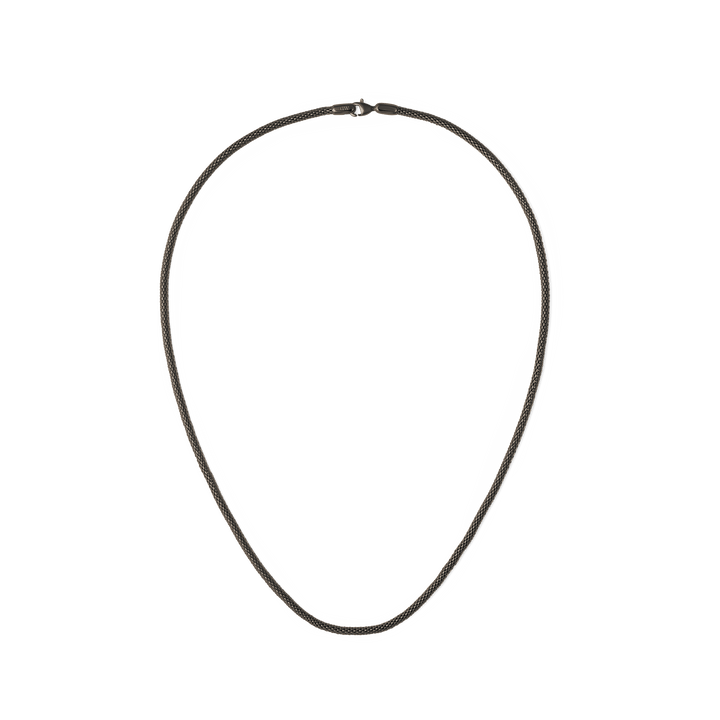 Tide Mesh Necklace Graphite 2.8