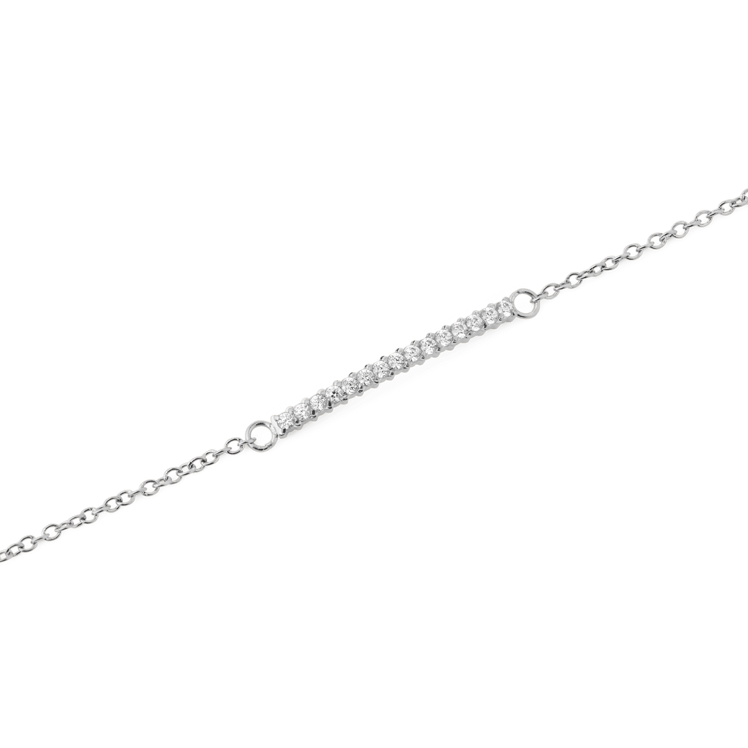 Mirelle Eternity Bracelet Silver