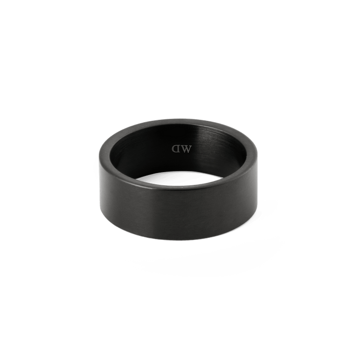 Line Ring Brushed Graphite 8mm