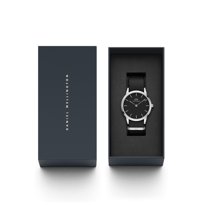 Iconic Black NATO Black Dial