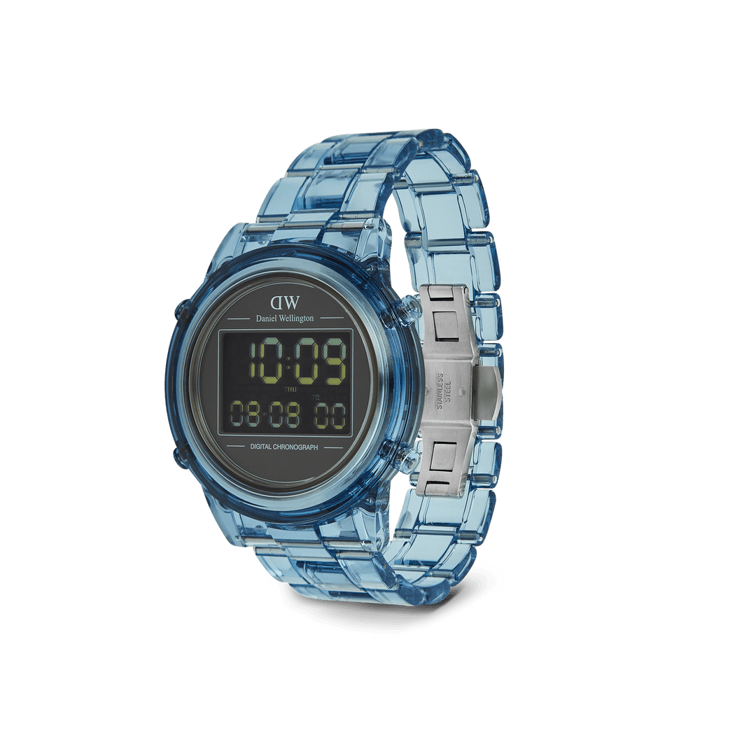 Retro Digital Light Blue Light Blue