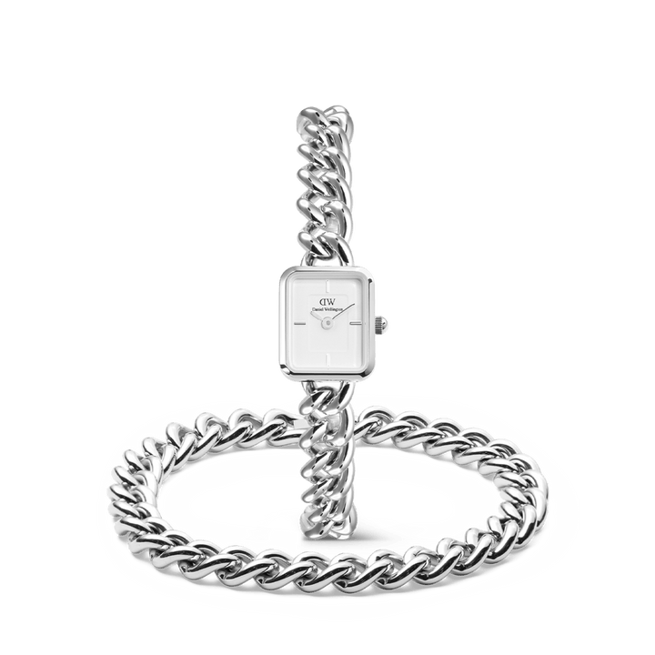 Jolie & Chunky Chain Silver Set