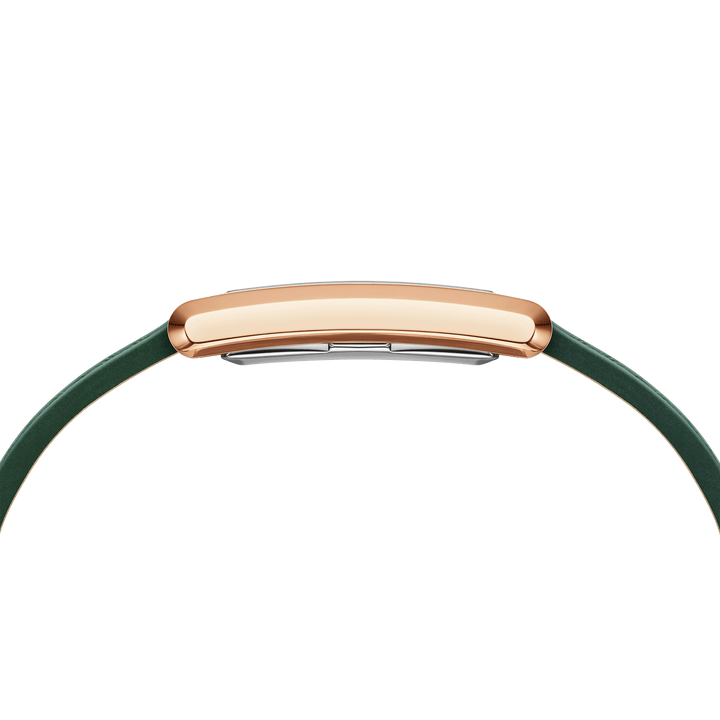 Bound Crocodile Emerald Sunray Rose Gold