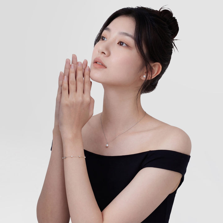 Pearl Bracelet Silver