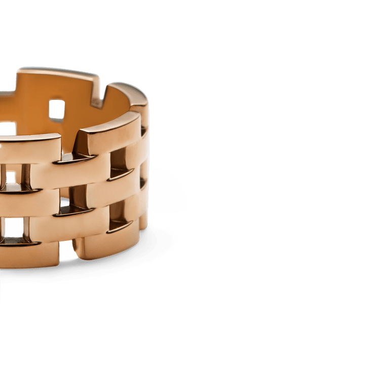 5-Link Ring Rose Gold