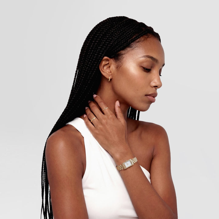 Arch Earring Gold 9mm