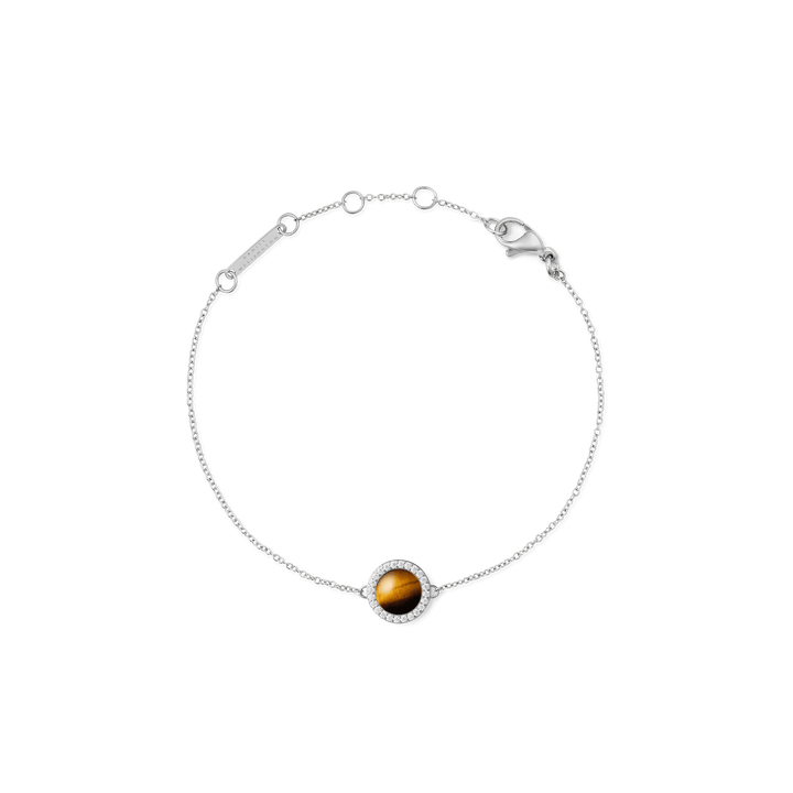 Audrey Bracelet Tiger Eye Silver