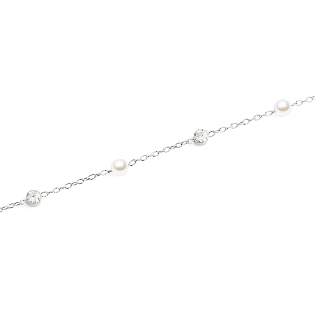 Pearl Bracelet Silver